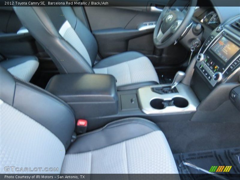 Barcelona Red Metallic / Black/Ash 2012 Toyota Camry SE