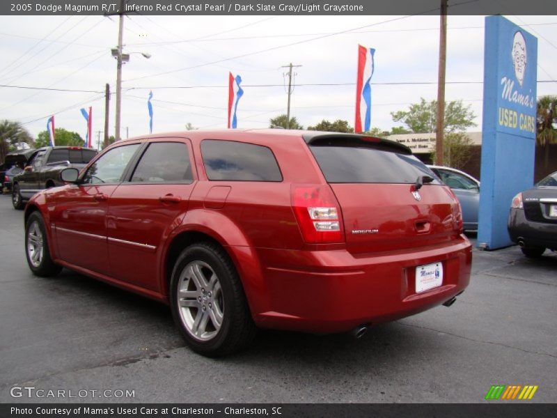 Inferno Red Crystal Pearl / Dark Slate Gray/Light Graystone 2005 Dodge Magnum R/T