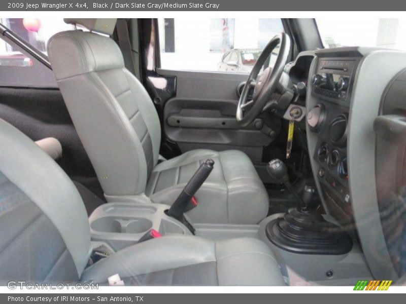 Black / Dark Slate Gray/Medium Slate Gray 2009 Jeep Wrangler X 4x4