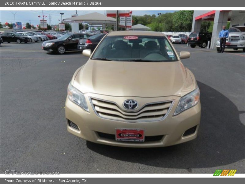 Sandy Beach Metallic / Bisque 2010 Toyota Camry LE