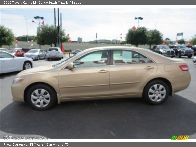 Sandy Beach Metallic / Bisque 2010 Toyota Camry LE