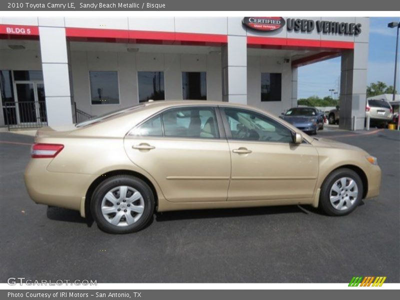 Sandy Beach Metallic / Bisque 2010 Toyota Camry LE