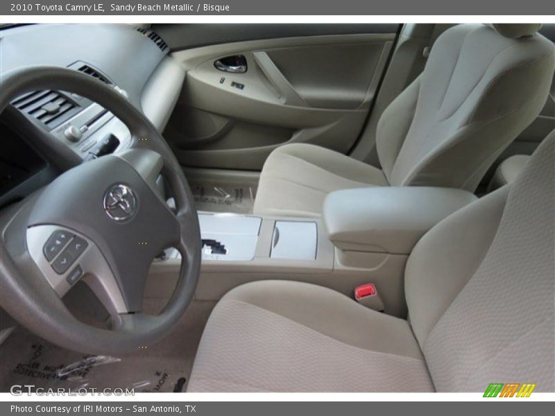 Sandy Beach Metallic / Bisque 2010 Toyota Camry LE