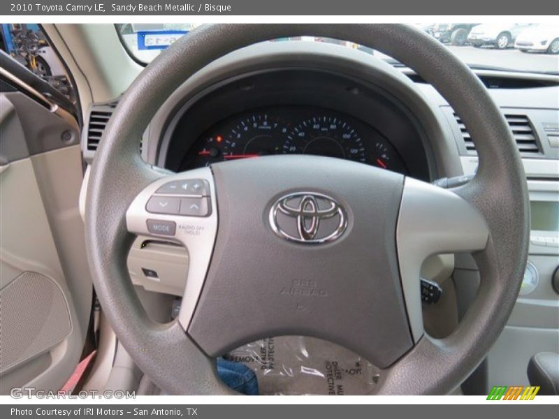 Sandy Beach Metallic / Bisque 2010 Toyota Camry LE