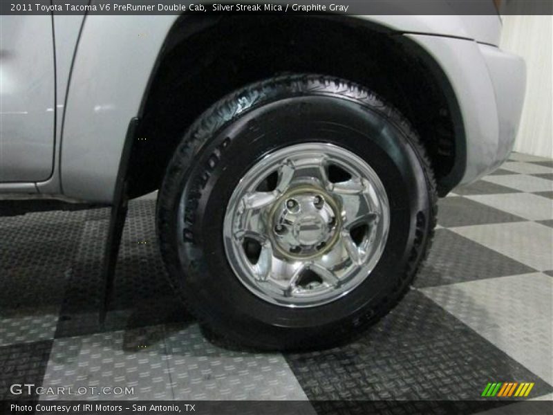 Silver Streak Mica / Graphite Gray 2011 Toyota Tacoma V6 PreRunner Double Cab