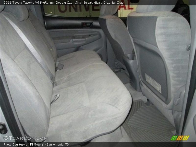 Silver Streak Mica / Graphite Gray 2011 Toyota Tacoma V6 PreRunner Double Cab