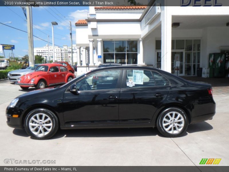 Black / Titan Black 2010 Volkswagen Jetta Limited Edition Sedan
