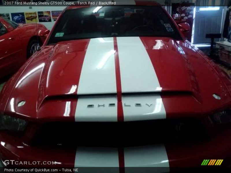 Torch Red / Black/Red 2007 Ford Mustang Shelby GT500 Coupe