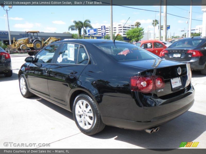 Black / Titan Black 2010 Volkswagen Jetta Limited Edition Sedan
