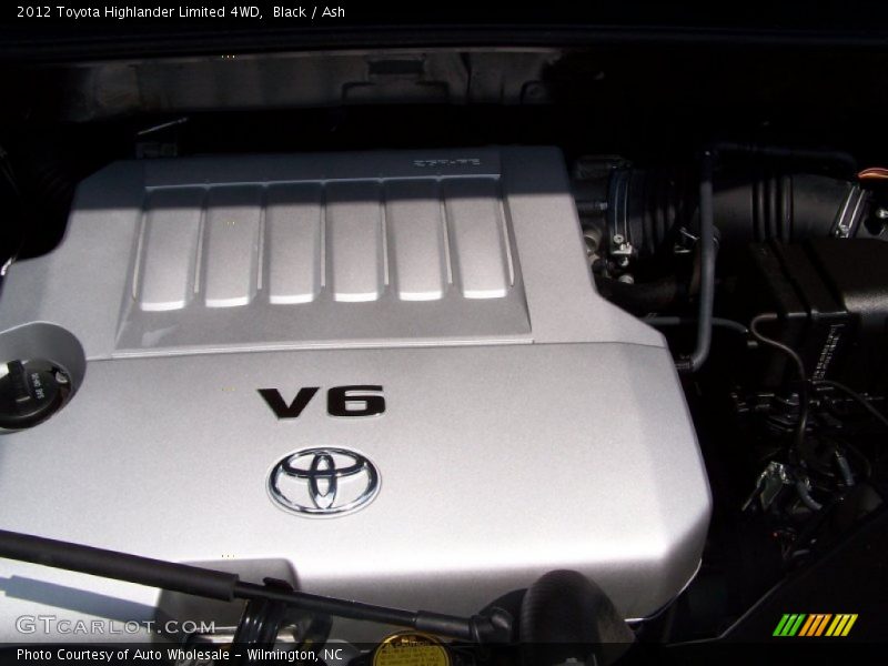 Black / Ash 2012 Toyota Highlander Limited 4WD
