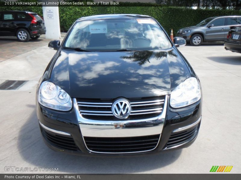 Black / Titan Black 2010 Volkswagen Jetta Limited Edition Sedan