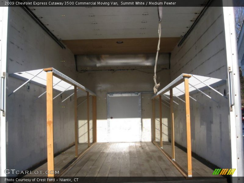 Summit White / Medium Pewter 2009 Chevrolet Express Cutaway 3500 Commercial Moving Van