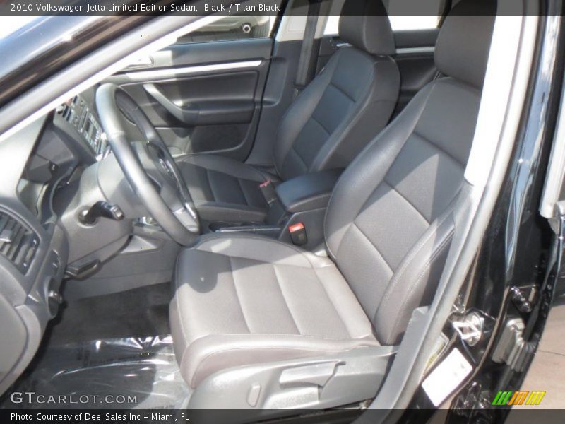 Black / Titan Black 2010 Volkswagen Jetta Limited Edition Sedan