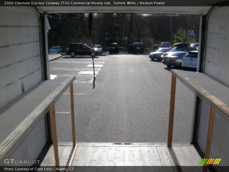 Summit White / Medium Pewter 2009 Chevrolet Express Cutaway 3500 Commercial Moving Van