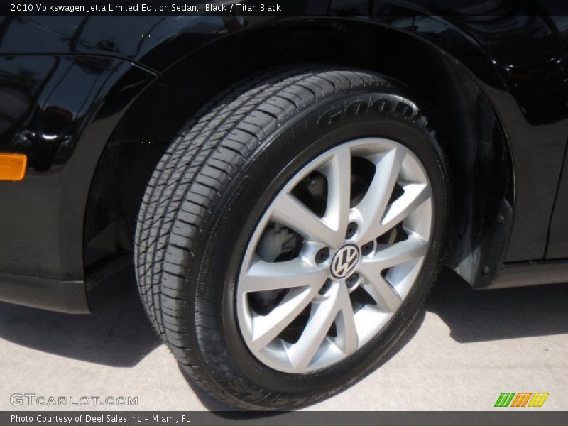 Black / Titan Black 2010 Volkswagen Jetta Limited Edition Sedan