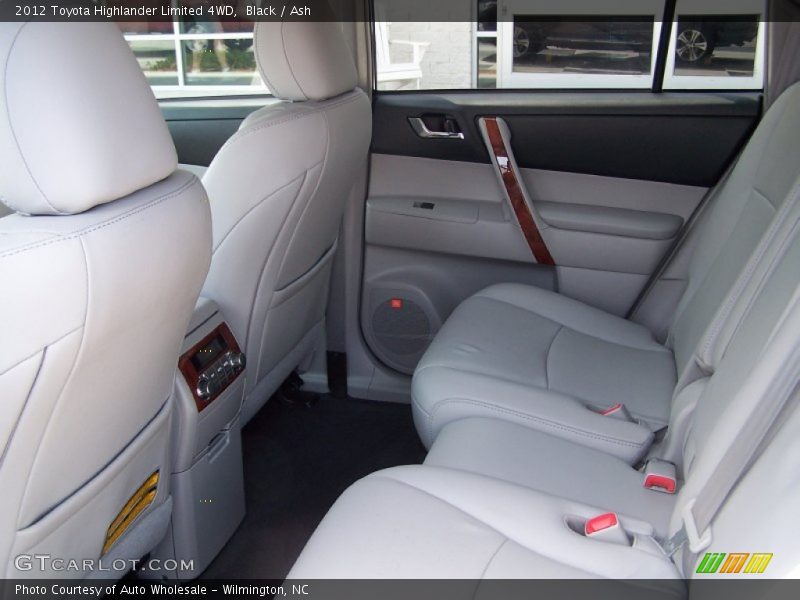 Black / Ash 2012 Toyota Highlander Limited 4WD