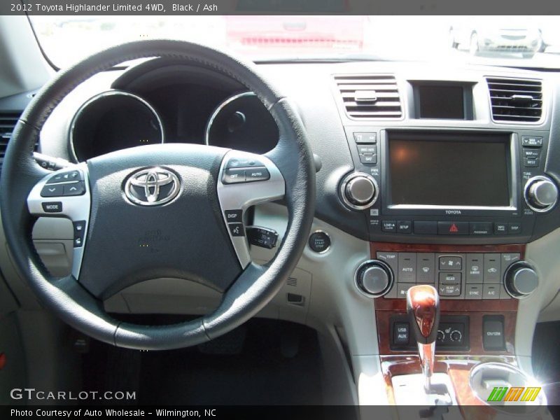 Black / Ash 2012 Toyota Highlander Limited 4WD