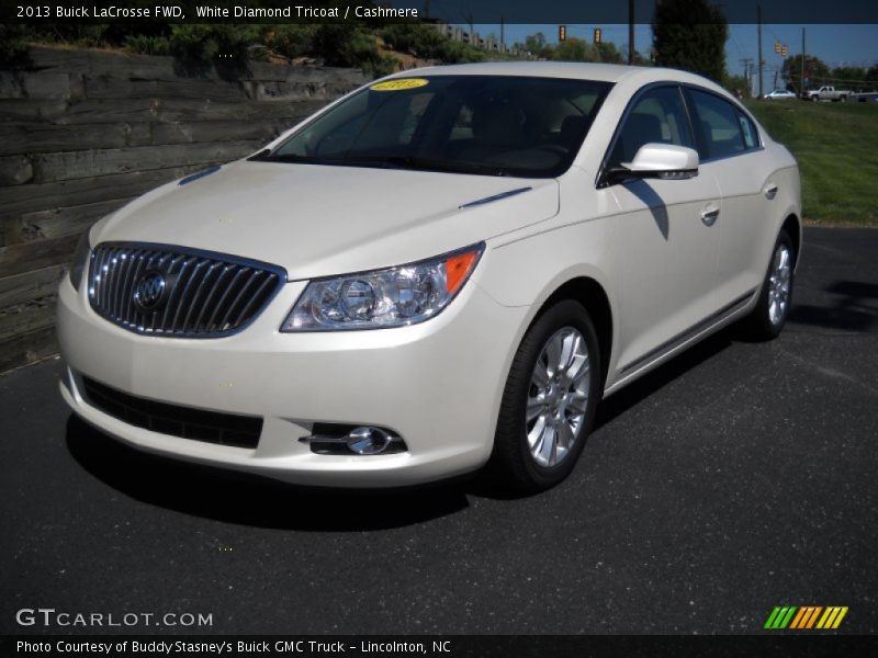 White Diamond Tricoat / Cashmere 2013 Buick LaCrosse FWD