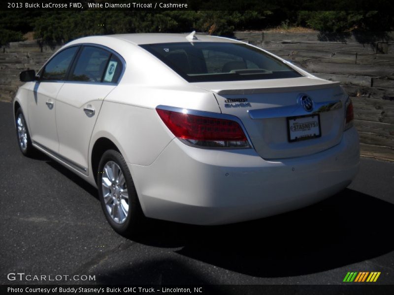 White Diamond Tricoat / Cashmere 2013 Buick LaCrosse FWD