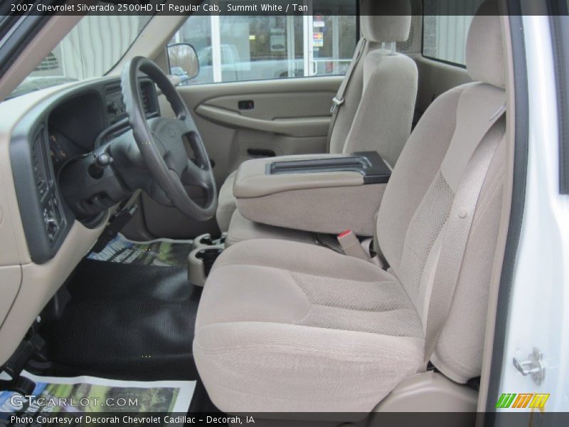  2007 Silverado 2500HD LT Regular Cab Tan Interior