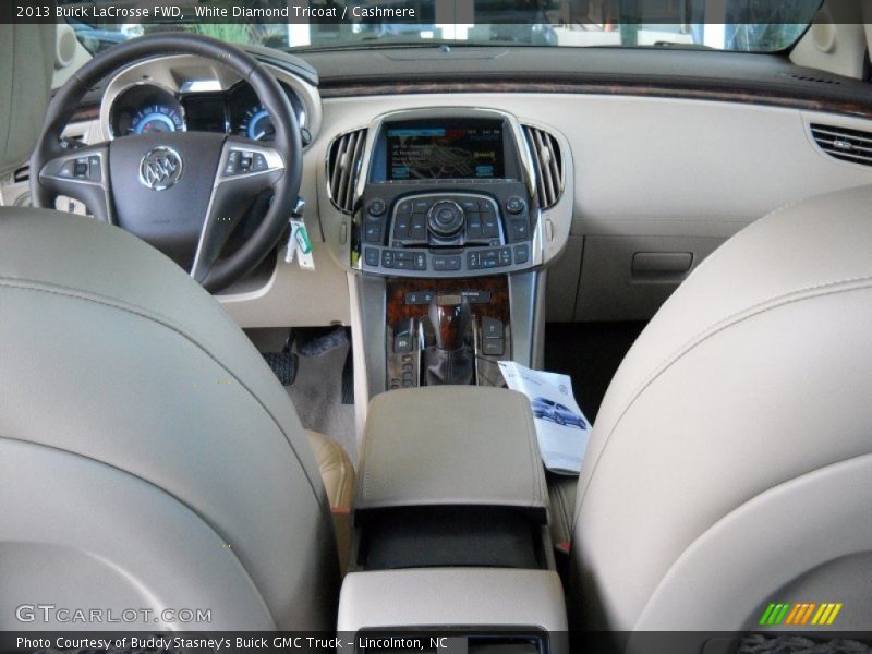 White Diamond Tricoat / Cashmere 2013 Buick LaCrosse FWD
