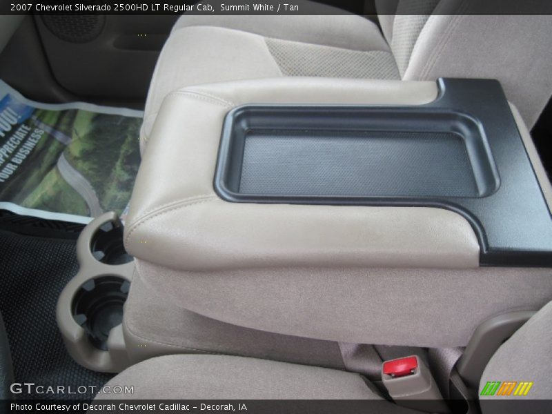 Summit White / Tan 2007 Chevrolet Silverado 2500HD LT Regular Cab