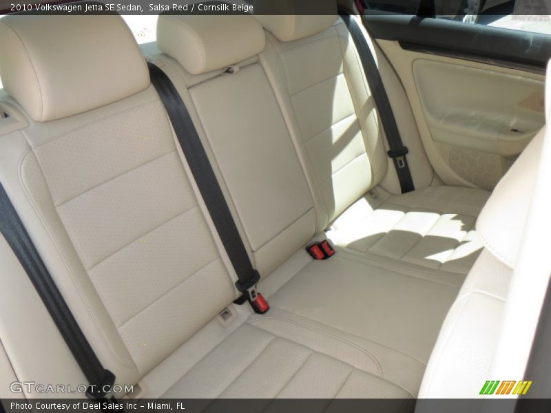 Salsa Red / Cornsilk Beige 2010 Volkswagen Jetta SE Sedan