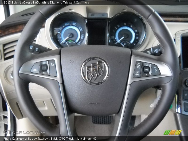 White Diamond Tricoat / Cashmere 2013 Buick LaCrosse FWD