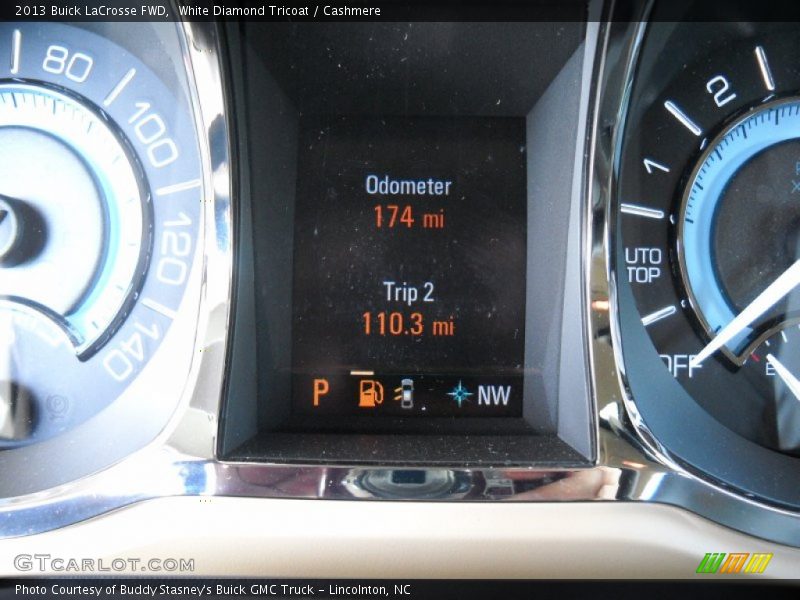 White Diamond Tricoat / Cashmere 2013 Buick LaCrosse FWD
