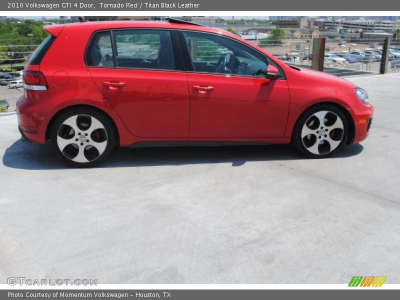  2010 GTI 4 Door Tornado Red