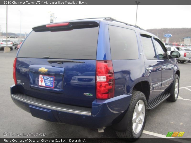 Laser Blue Metallic / Ebony 2010 Chevrolet Tahoe LTZ 4x4