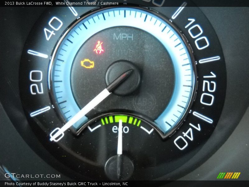 White Diamond Tricoat / Cashmere 2013 Buick LaCrosse FWD