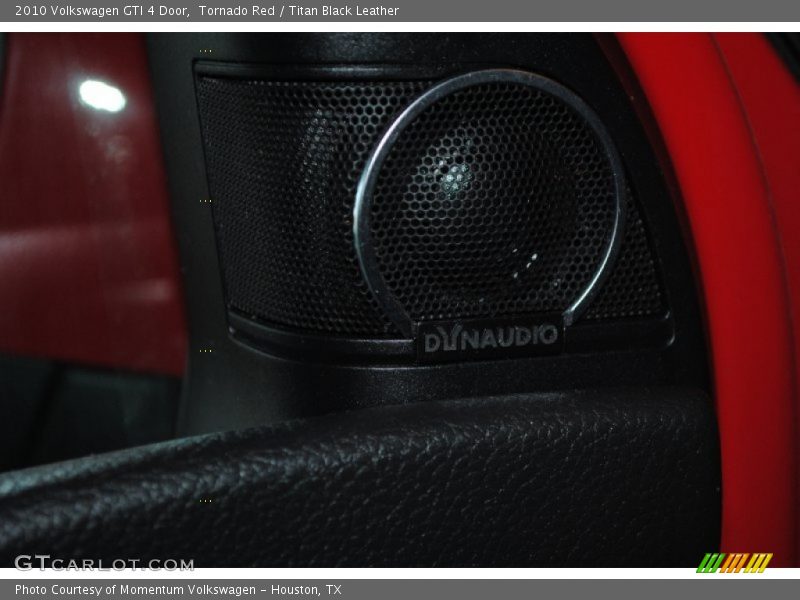 Tornado Red / Titan Black Leather 2010 Volkswagen GTI 4 Door