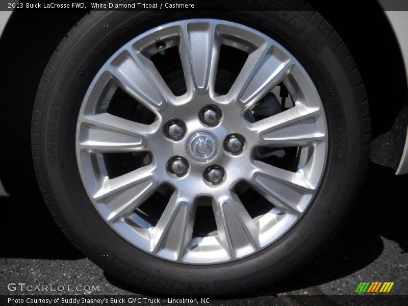 White Diamond Tricoat / Cashmere 2013 Buick LaCrosse FWD