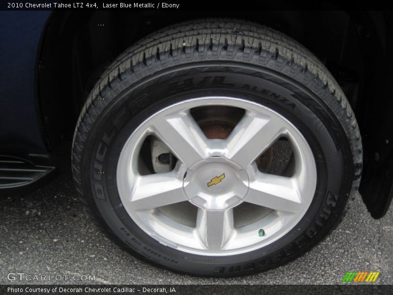Laser Blue Metallic / Ebony 2010 Chevrolet Tahoe LTZ 4x4