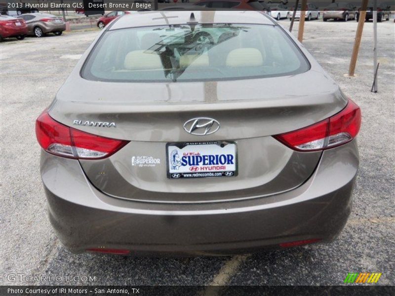 Desert Bronze / Beige 2013 Hyundai Elantra GLS