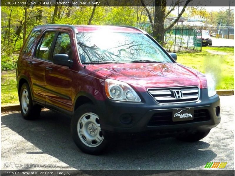 Redondo Red Pearl / Ivory 2006 Honda CR-V LX 4WD