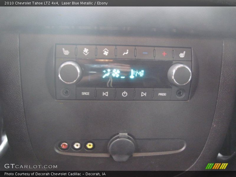 Laser Blue Metallic / Ebony 2010 Chevrolet Tahoe LTZ 4x4