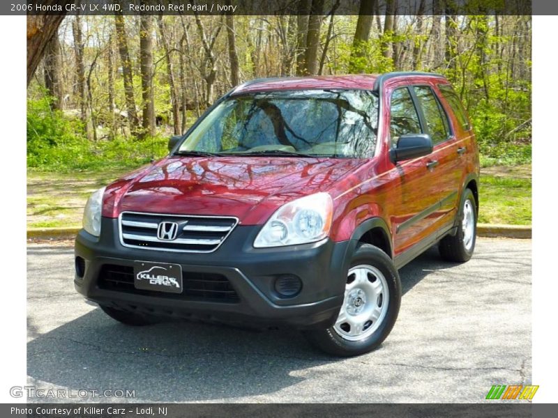 Redondo Red Pearl / Ivory 2006 Honda CR-V LX 4WD