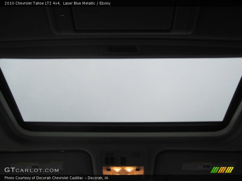 Laser Blue Metallic / Ebony 2010 Chevrolet Tahoe LTZ 4x4