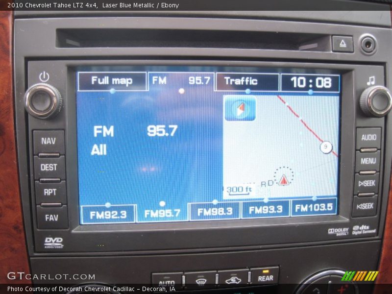 Laser Blue Metallic / Ebony 2010 Chevrolet Tahoe LTZ 4x4
