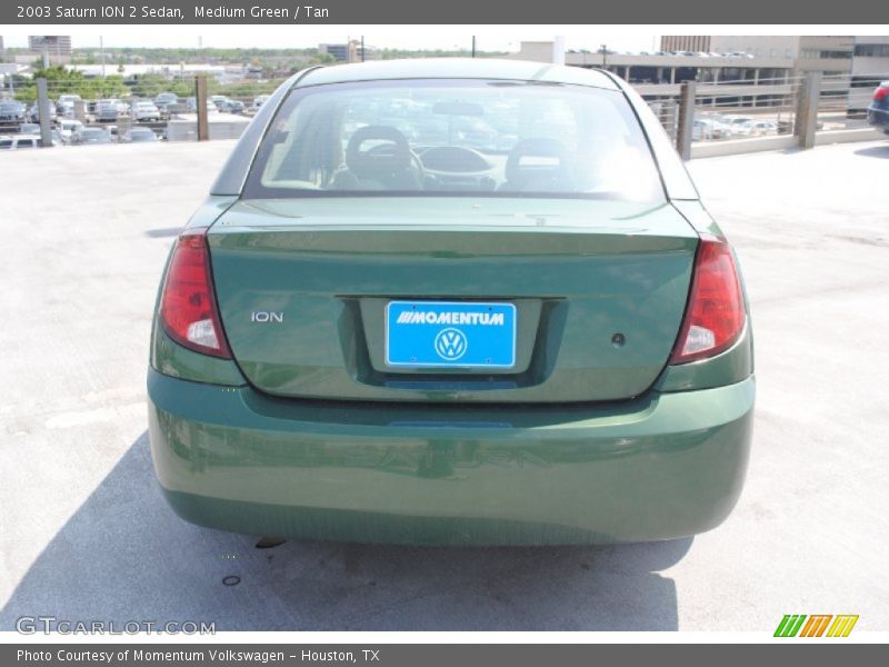 Medium Green / Tan 2003 Saturn ION 2 Sedan