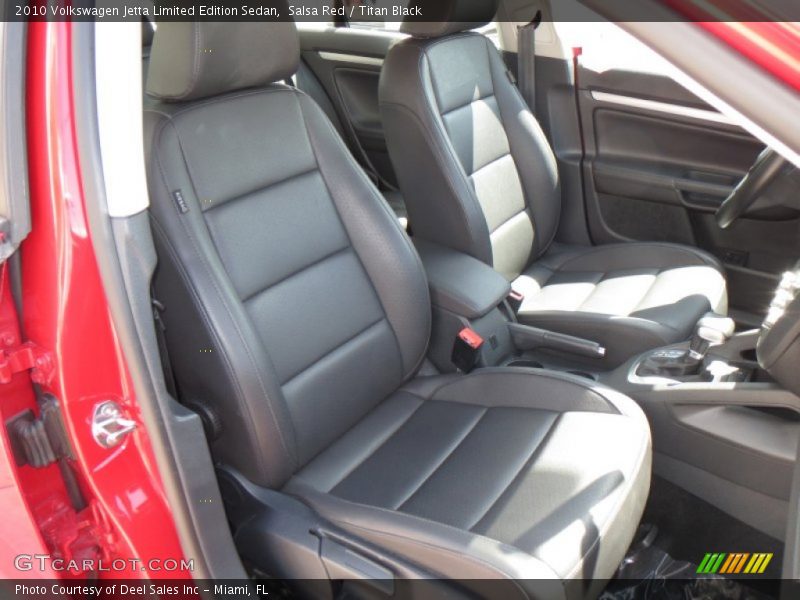 Salsa Red / Titan Black 2010 Volkswagen Jetta Limited Edition Sedan