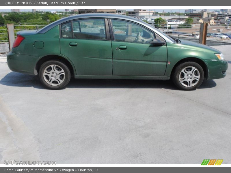 Medium Green / Tan 2003 Saturn ION 2 Sedan
