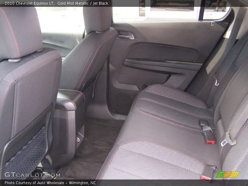 Gold Mist Metallic / Jet Black 2010 Chevrolet Equinox LT