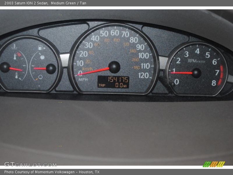 Medium Green / Tan 2003 Saturn ION 2 Sedan