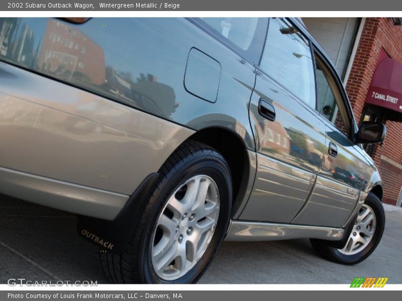 Wintergreen Metallic / Beige 2002 Subaru Outback Wagon