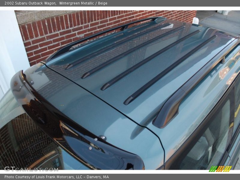 Wintergreen Metallic / Beige 2002 Subaru Outback Wagon