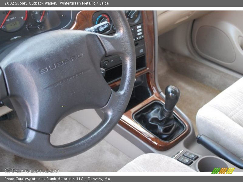 Wintergreen Metallic / Beige 2002 Subaru Outback Wagon