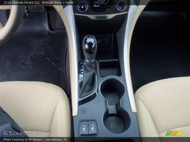 Midnight Black / Camel 2013 Hyundai Sonata GLS